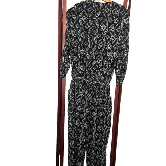 ANTHROPOLOGIE‎ ELEVENSES BELTED JUMPSUIT ROMPER SIZE L - Picture 2 of 7